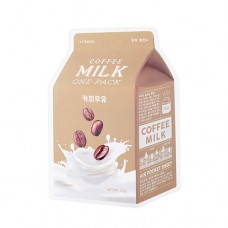 A'PIEU Coffee Milk One-Pack – Zpevňující plátýnková maska s kávovým extraktem (O2334)